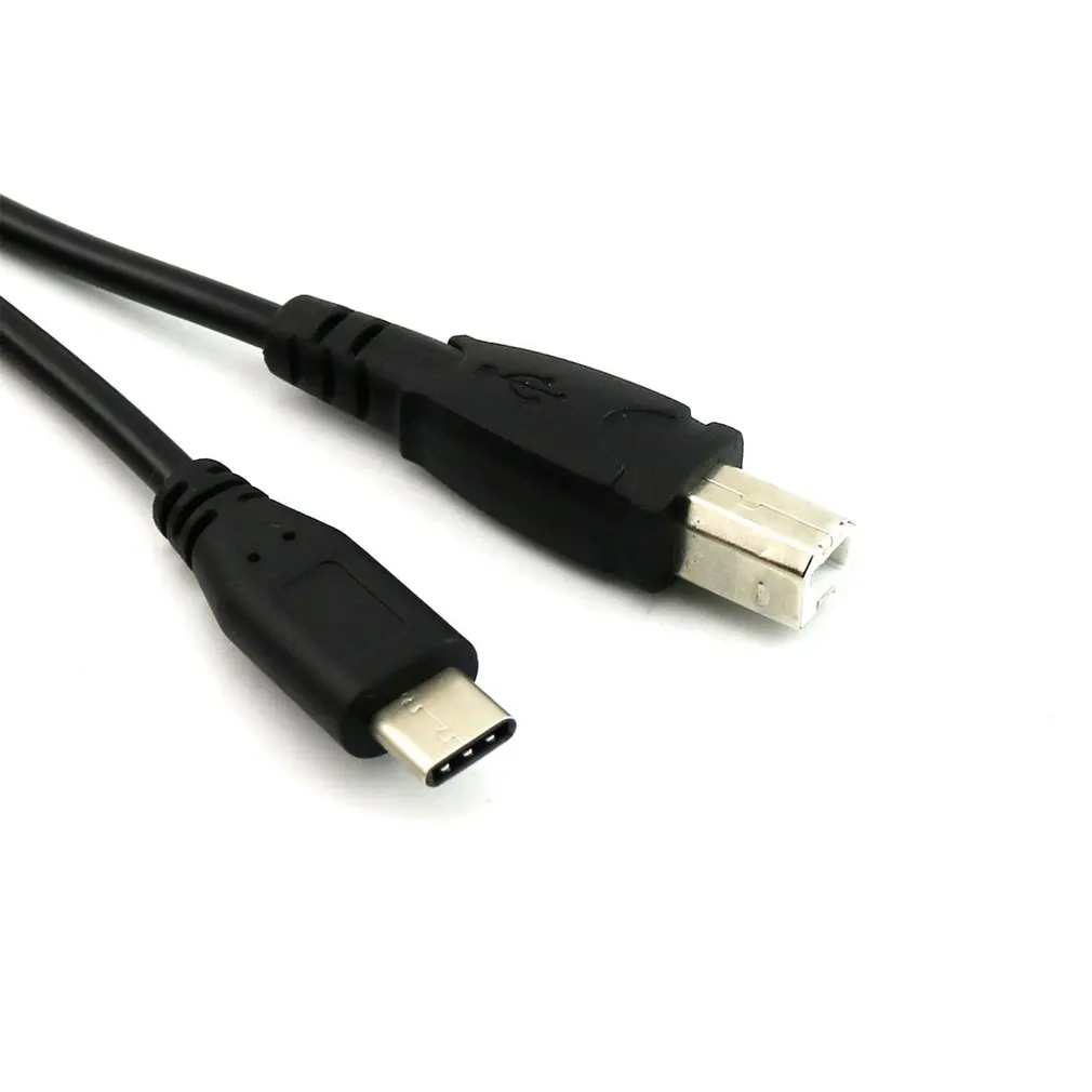 Дата-кабель USB Type-C (штекер)/USB Type B (штекер) 2.0 5 контактов 480 Мбит/с для телефонов