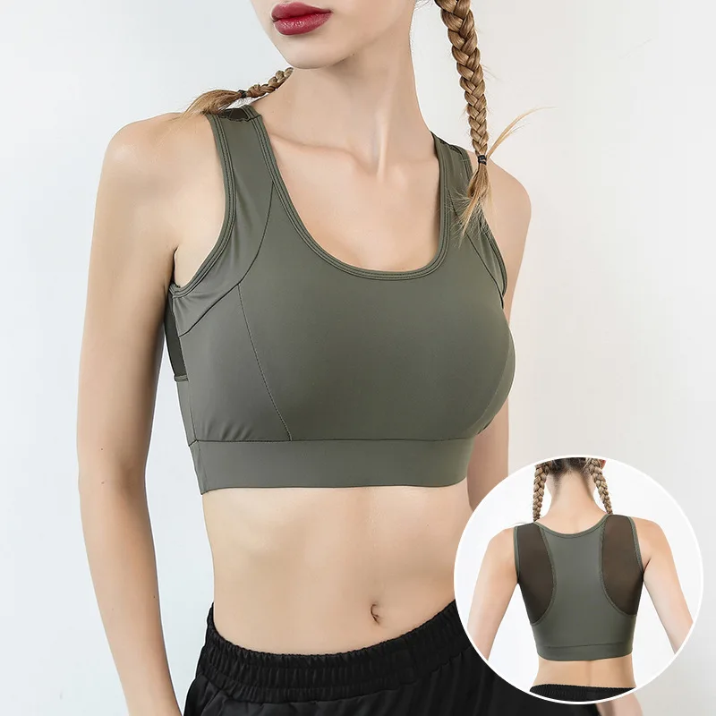 Сексуальный прозрачный спортивный бюстгальтер топы для йоги женское нижнее