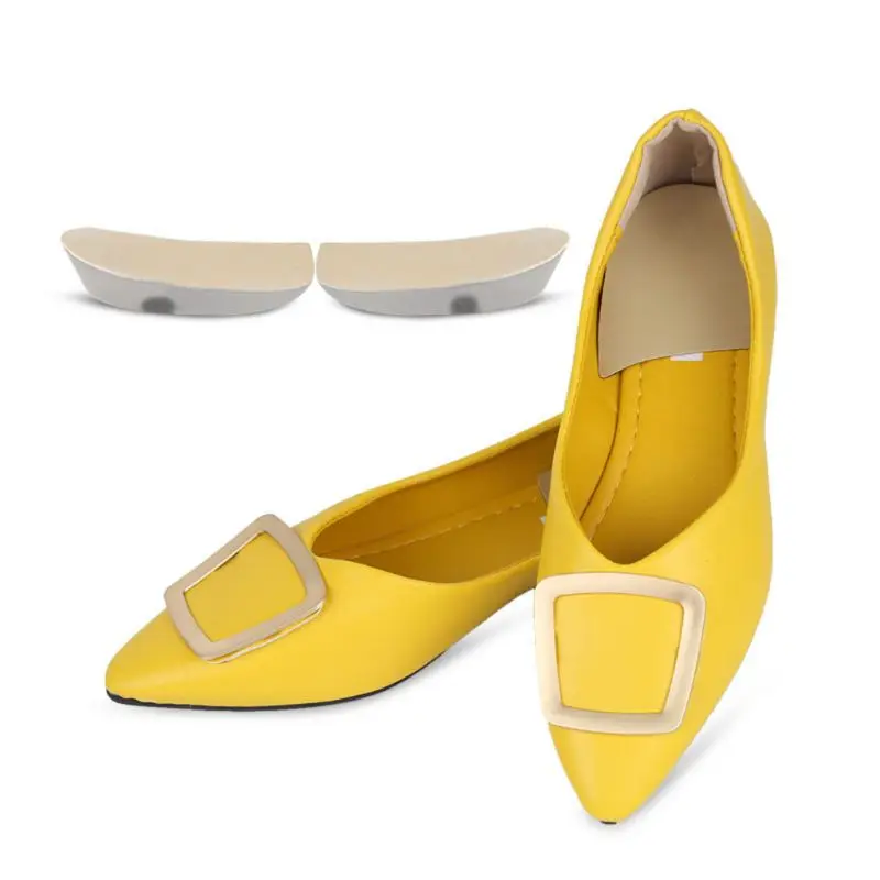 4 пары унисекс стук-колено с бантом на ноги коррекции пятки подушки колодки обувь