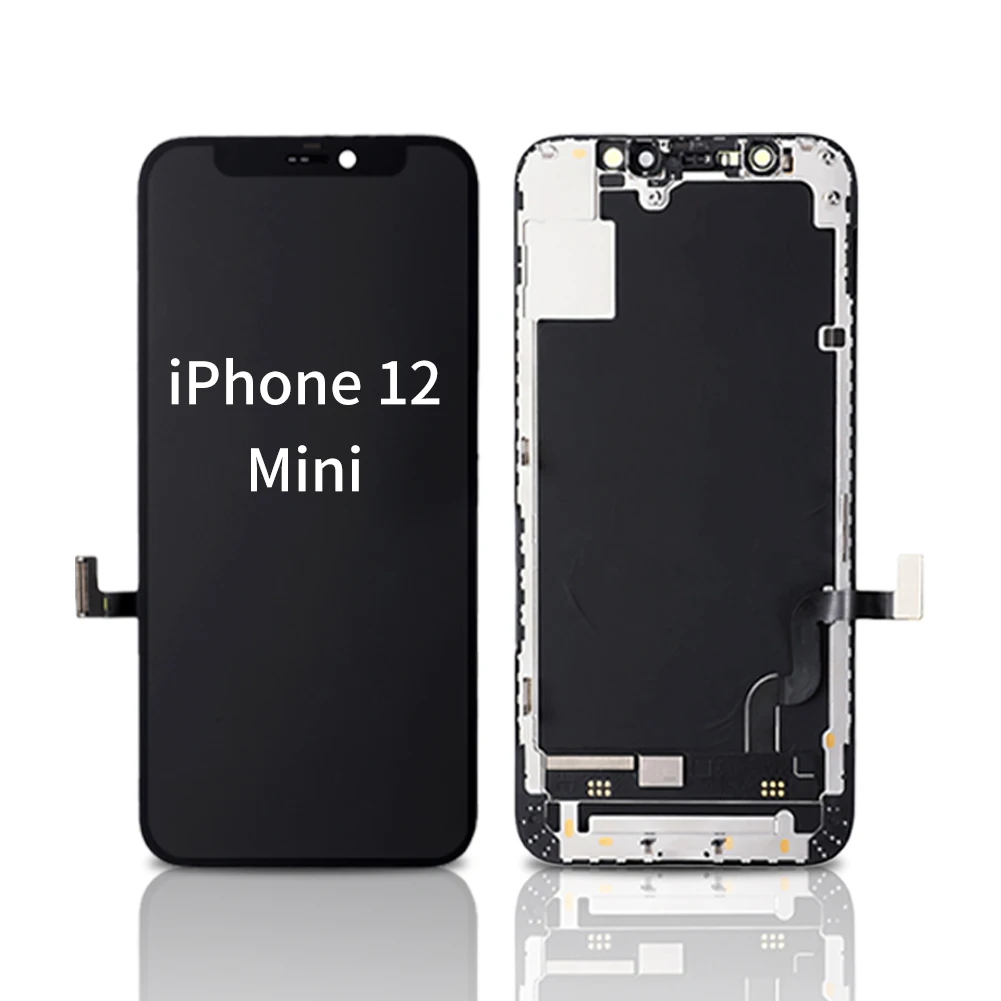 Pantalla LCD de repuesto para m&oacute;vil, montaje de digitalizador t&aacute;ctil, OLED, para iPhone 12 mini 12Pro 12 ProMax Pro-2
