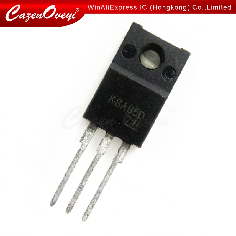 10 шт./лот TK8A65D TO 220F K8A65D TO220F TK8A65 220 650 В 8A новый оригинальный в наличии|Интегральные