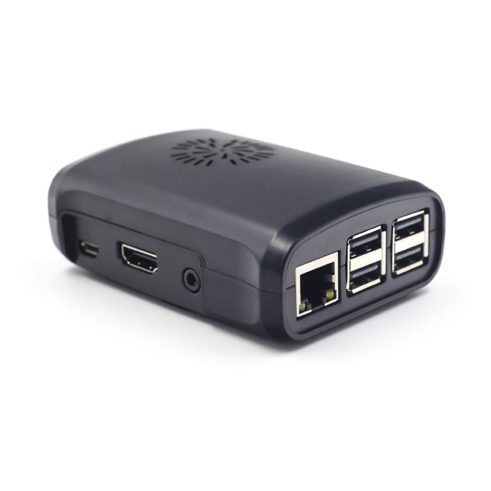 Raspberry PI 3B+ plus Модель B черный чехол корпус из АБС-пластика пластиковая коробка для Raspberry pi 2 и Raspberry PI 3B/B