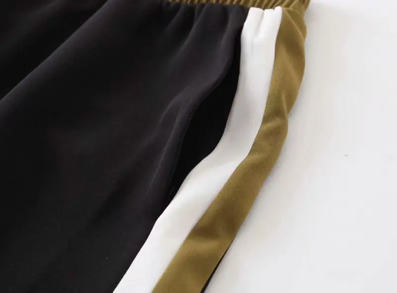 Оригинальные Евро-американские модные повседневные брюки с боковым поясом |