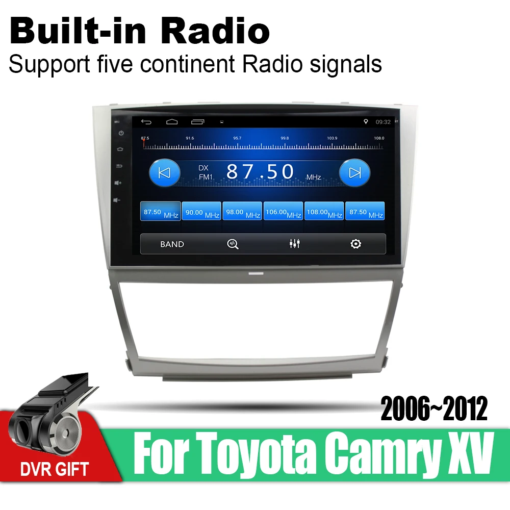 ZaiXi Автомобильный gps мультимедийный плеер для Toyota Camry XV 2006 ~ 2012 автомобильный Android