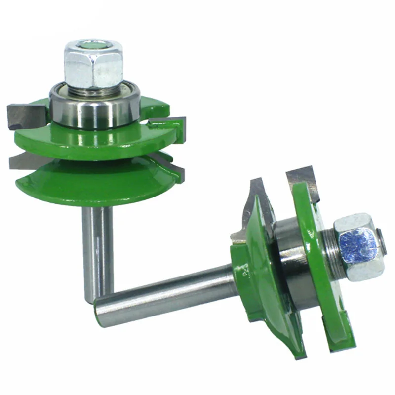 8 мм хвостовик 3 шт. Дверная панель для шкафа Шипованная фреза направляющая и Stile