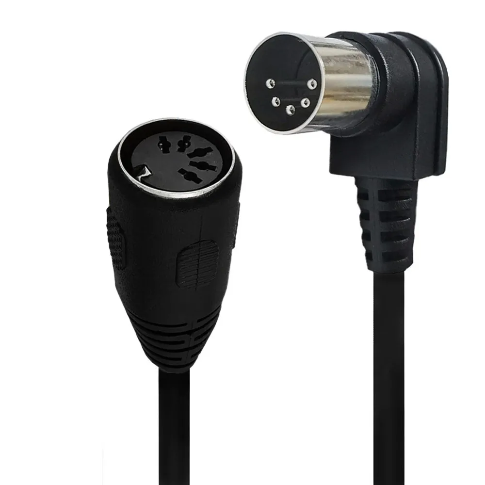 Кабель-адаптер для MIDI-клавиатуры разъем 5Pin 90 градусов | Компьютеры и офис
