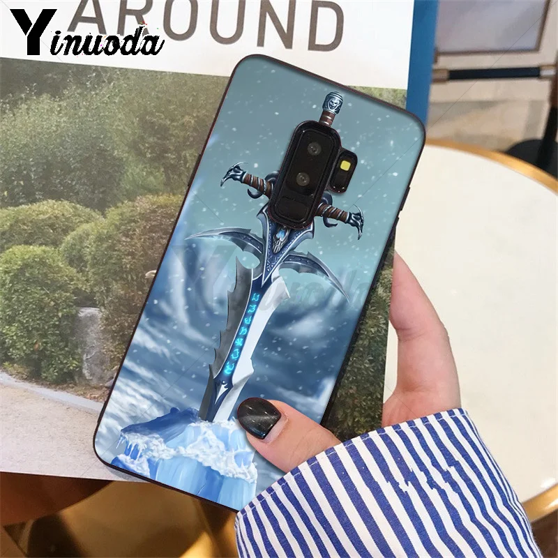 A14 Yinuoda World of Warcraft артасов Сильвана протектор чехол для samsung S9 S9 плюс S10 S6 S6edge S10plus S7 S7edge S8 S8plus - Цвет: A14