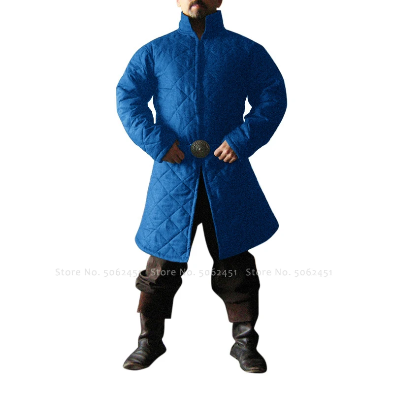 Для мужчин средневековый Ретро Куртки с длинными рукавами сцены Британский