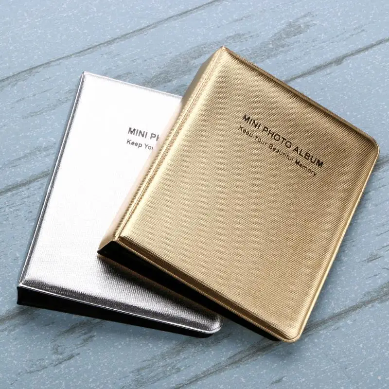 64 кармана складной фотоальбом 14*11 см мини альбом для FujiFilm Polaroid Mini Fuji Instax визитница