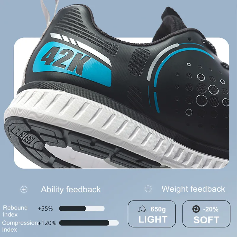 BMAI 42KM Marathon Running Shoes for Men Professional Sneakers Male Outdoor Women 2021 Non-slip Gym Cushioning Sports Mens Woman