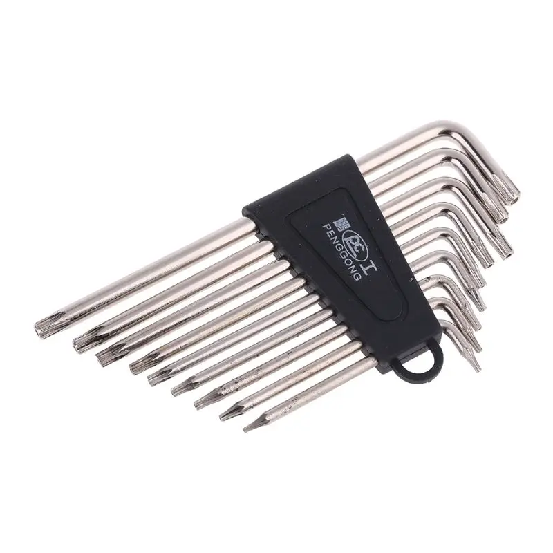 

9Pcs/set Hex Key Wrench Set Torx L Shape Repair Tool Screwdriver Tool Set