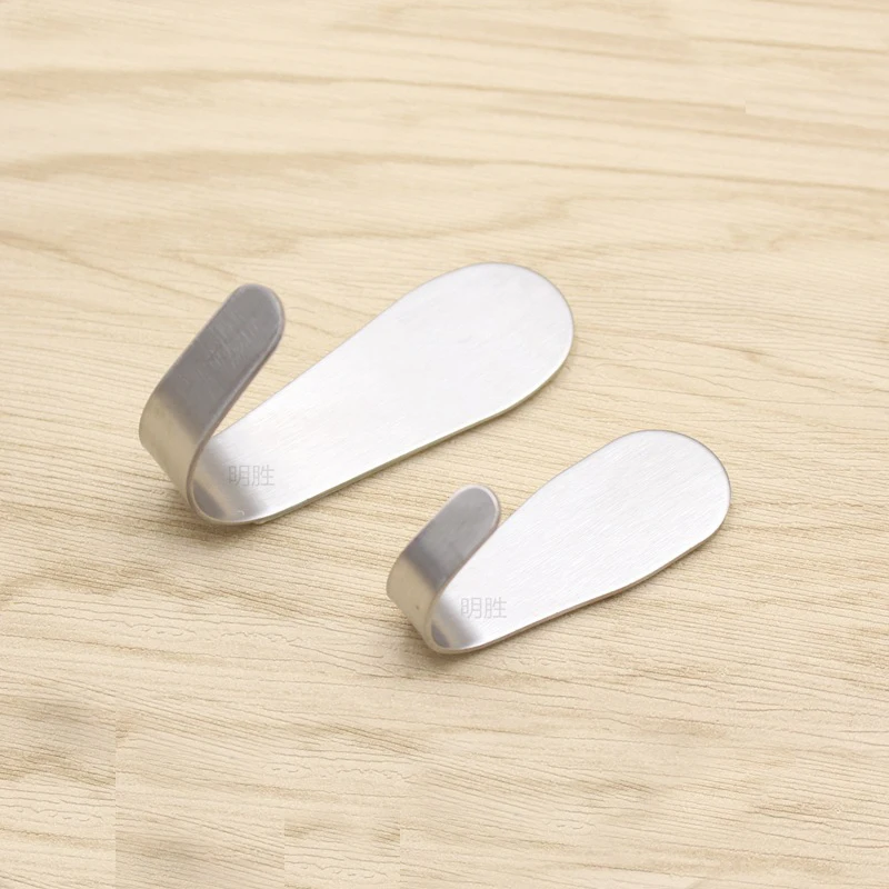 

Крючки для полотенец из нержавеющей стали, самоклеящиеся настенные крючки для кухни, ванной комнаты