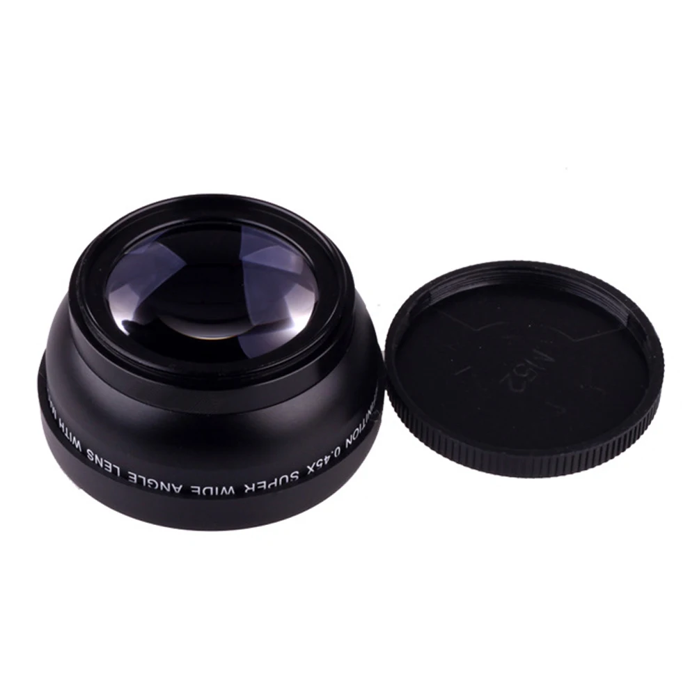 55mm 0.45X Attachment Clear Scenery Macro Screen Wide Angle Lens Accessories Subject Fish Eye Home Picture For Nikon D70 D3200 |