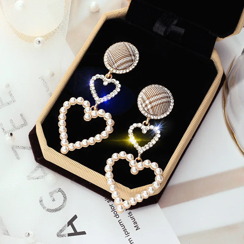 Серьги-подвески FYUAN в Корейском стиле женские висячие ювелирные украшения виде