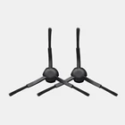 2 шт., черная боковая щетка для робота-пылесоса Xiaomi Mijia 1 T 1 T STYTJ02ZHM STYJ02ZHM, аксессуары, запчасти, запасные части