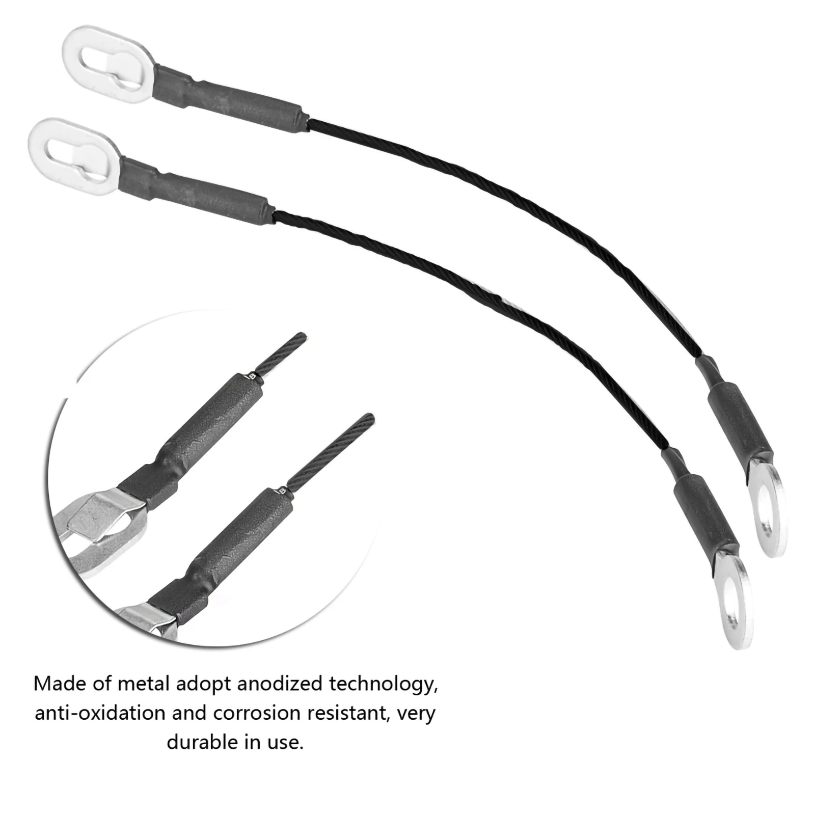 1 пара Пикап для задней двери ворота кабели анти окисления коррозии подходит Chevy