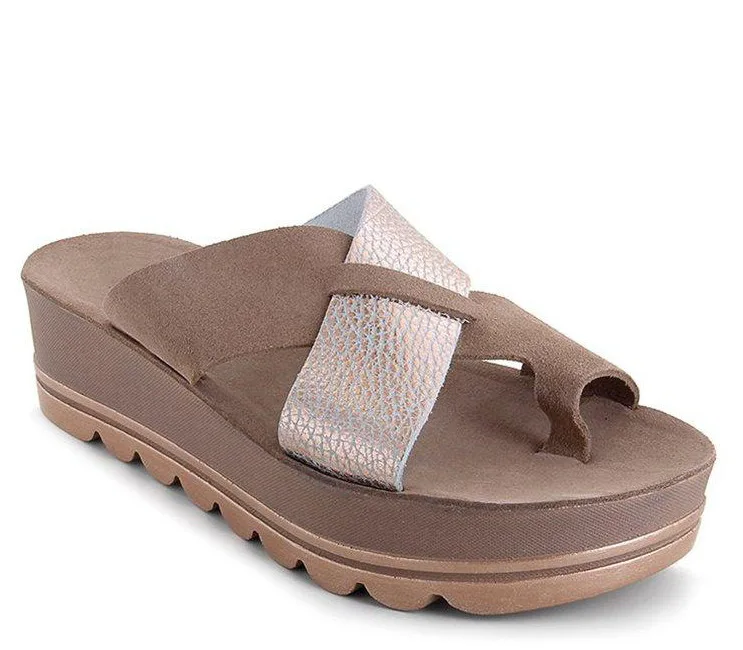 

Style Slippers thick sandals large size 40-43