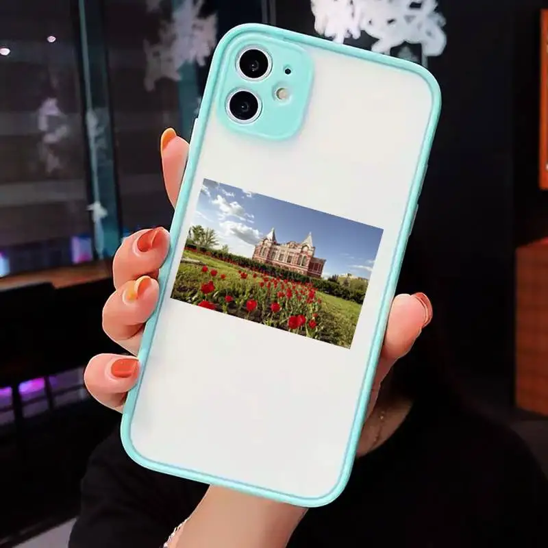 

Cottagecore Style pattern Phone Cases matte transparent For iphone 7 8 11 12 plus mini x xs xr pro max cover