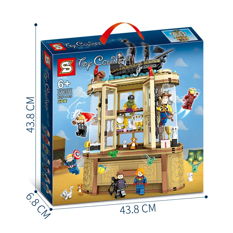 

Super Hero Building Blocks Bricks Compatible lepinglys Toy collection cabinet general mobilization Children Birthday Gifts