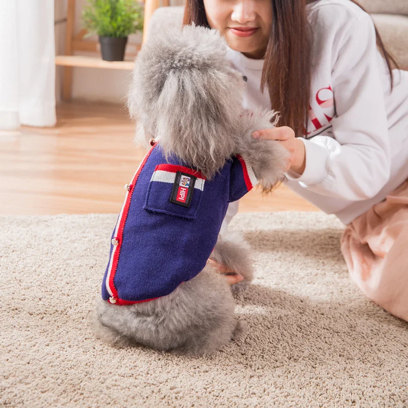 Hipidog одежда для домашних животных Новое поступление брендовый свитер для собак Зимний теплый свитер для собак