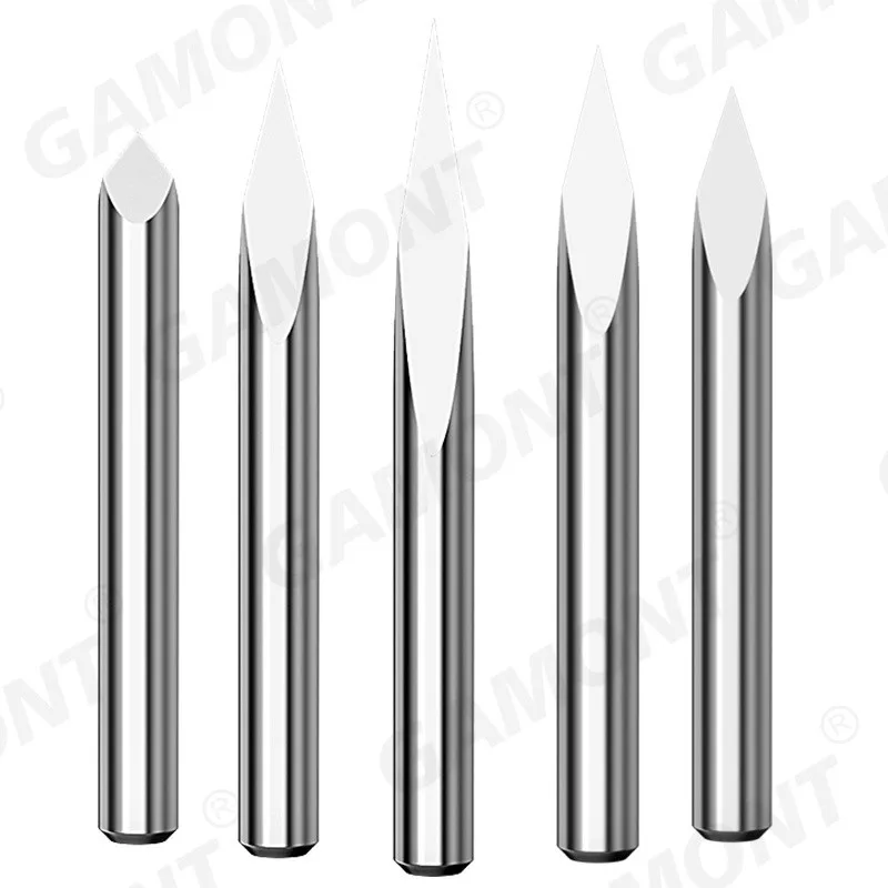 

GAMONT 3.175 Triangular Sharp Knife Mitsubishi Carving Knife Center Sharp Knife Acrylic Board Foam MDF PVC