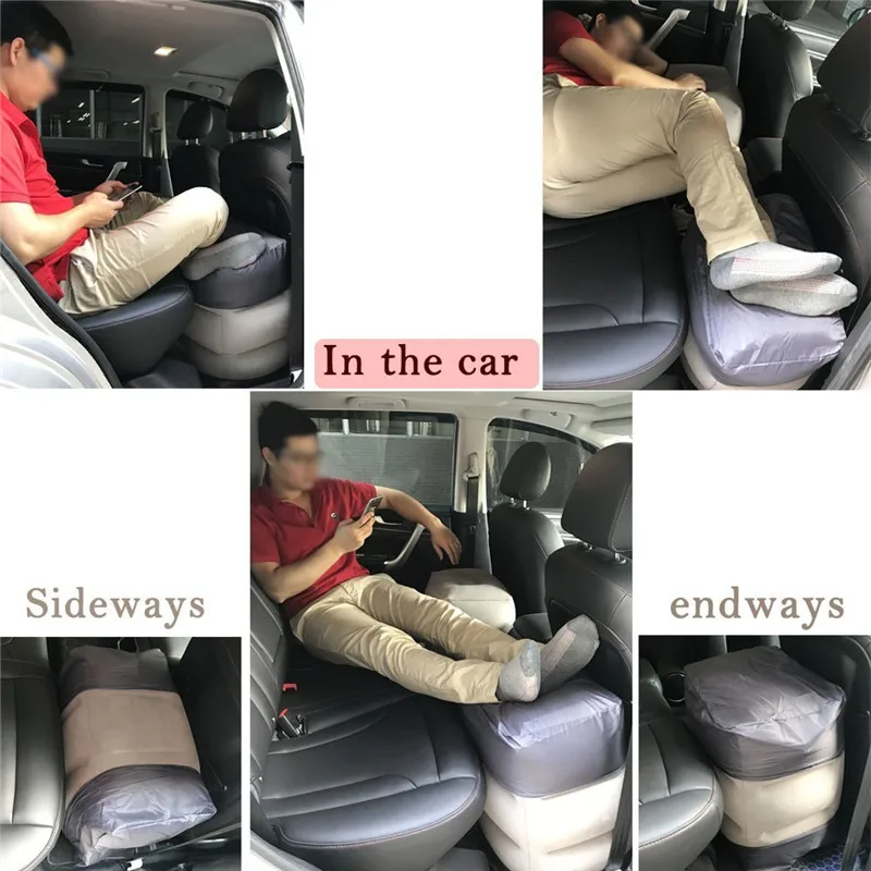 Портативная подушка для отдыха на природе ног ПВХ коврик надувная складная