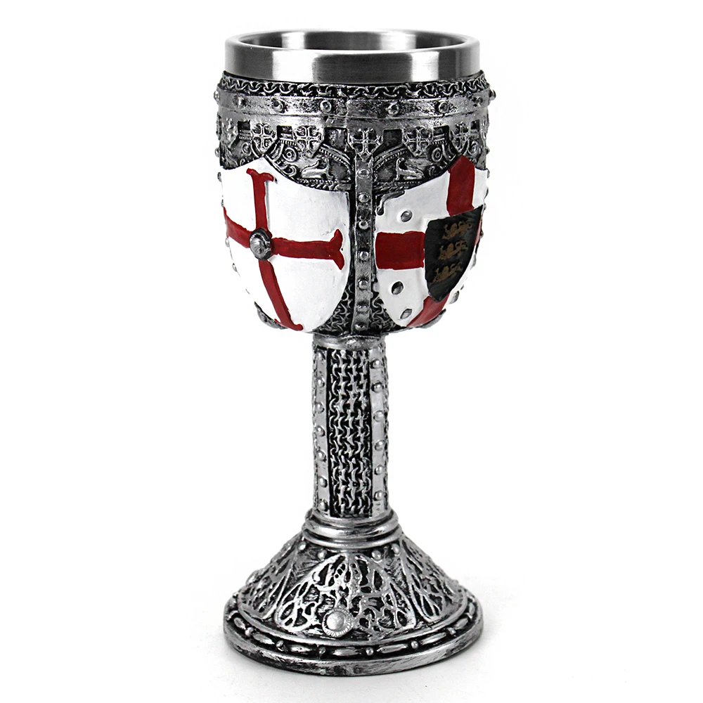 Бокал для вина в средневековом английском стиле подарок на Рождество Хэллоуин