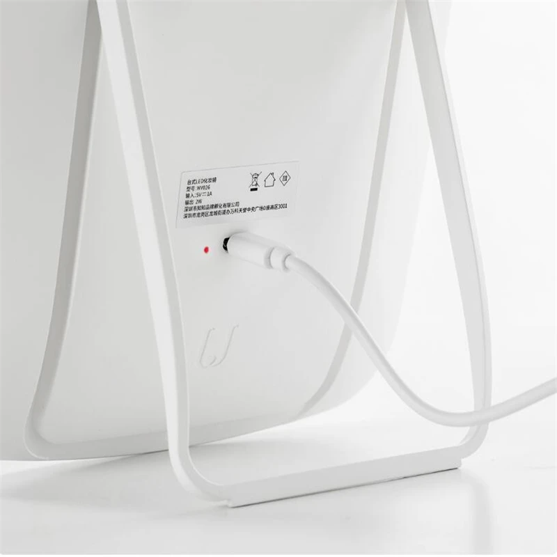 Оригинальный Xiaomi Mijia Интеллектуальный портативный макияж настольное зеркало