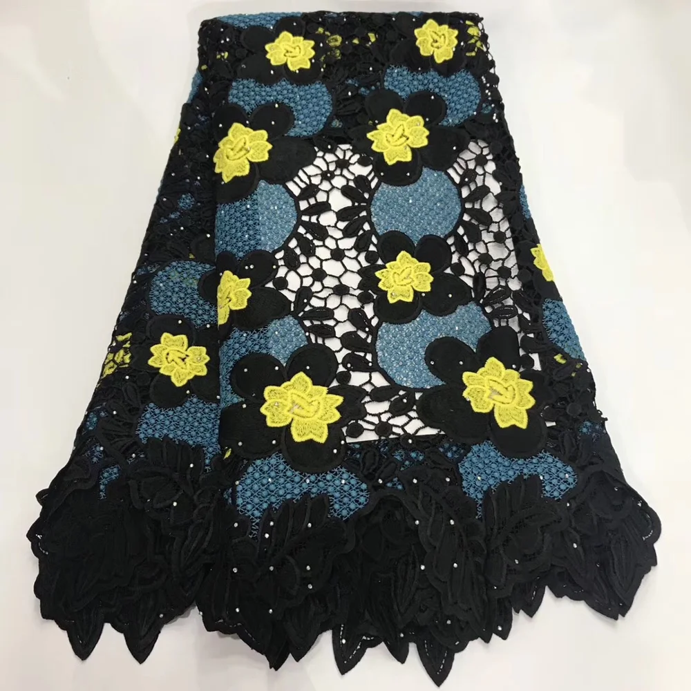 Новейшая французская кружевная ткань африканские камни 2020 высококачественная