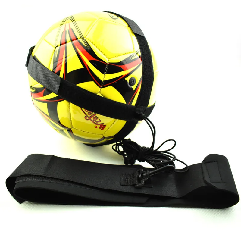 

Portable Equipment Sports Supplies Football Black Equipment Football Strap Assisted With Kicking Ball Training Training Ball Wit