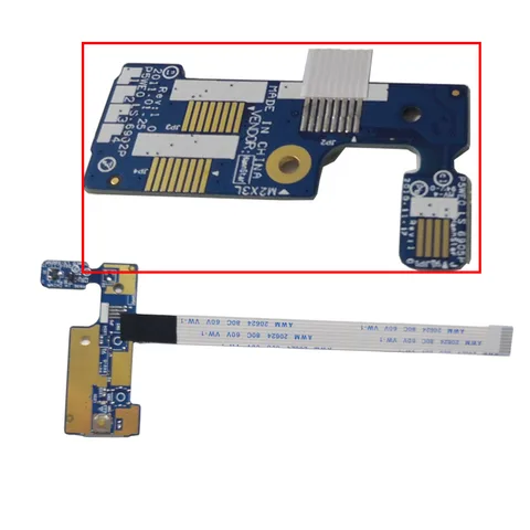 Плата переключателя включения и выключения ноутбука для Aspir 5350 5750 5750G 5755 5780, кнопка питания с кабелем P5WE0 LS-6902P LS-6905, оригинал