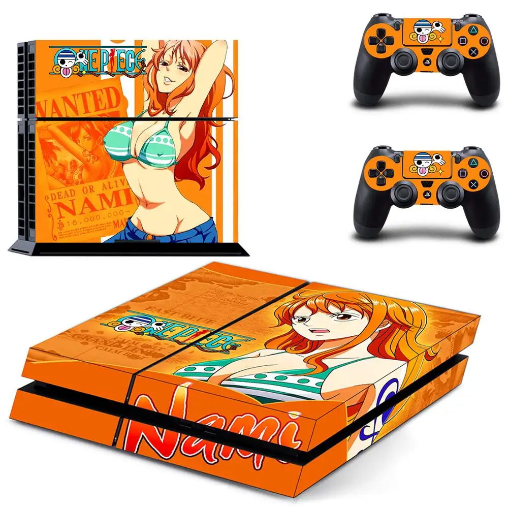 Цельный стикер Luffy для PS4 s Play station 4 Skin PS стикеры наклейки PlayStation консоли и