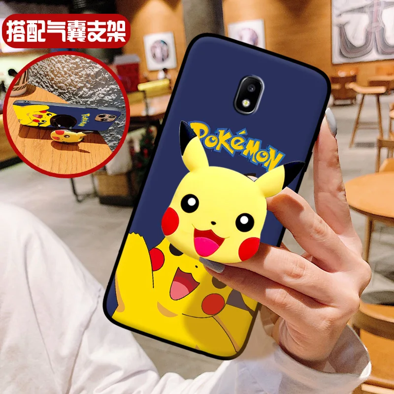 Чехол для телефона Samsung Galaxy J2 J4 J6 J7 J8 plus pro 2018 милый силиконовый чехол Pokémon с