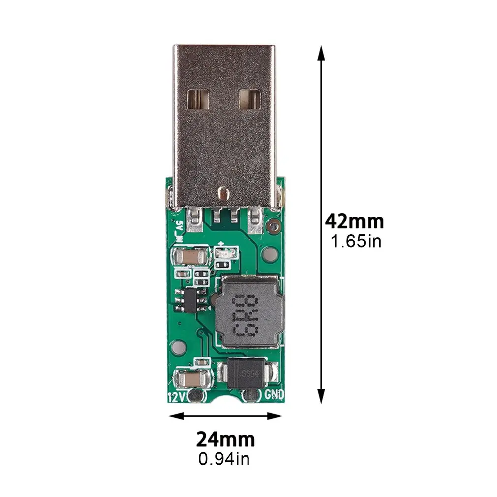 

Mini DC-DC Step Down Converter SB 5V To 12V With Boost IC Power Module Dc Boost Circuit Boost Power Board