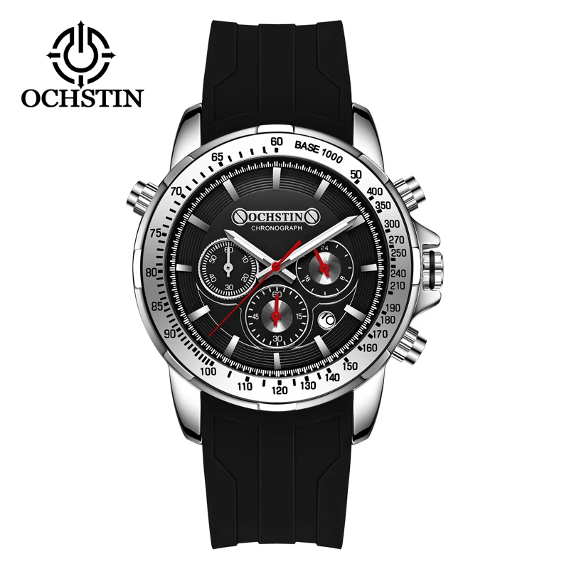 Ochстин Топ люксовый бренд пилотные часы Мужские кварцевые спортивные