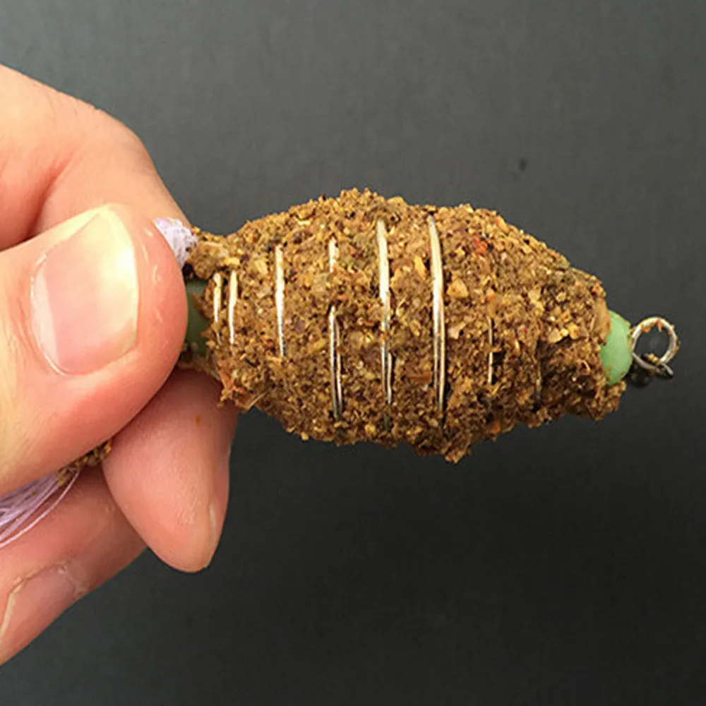 Рыболовная сеть-ловушка портативная весенняя с фидером для мелководья со