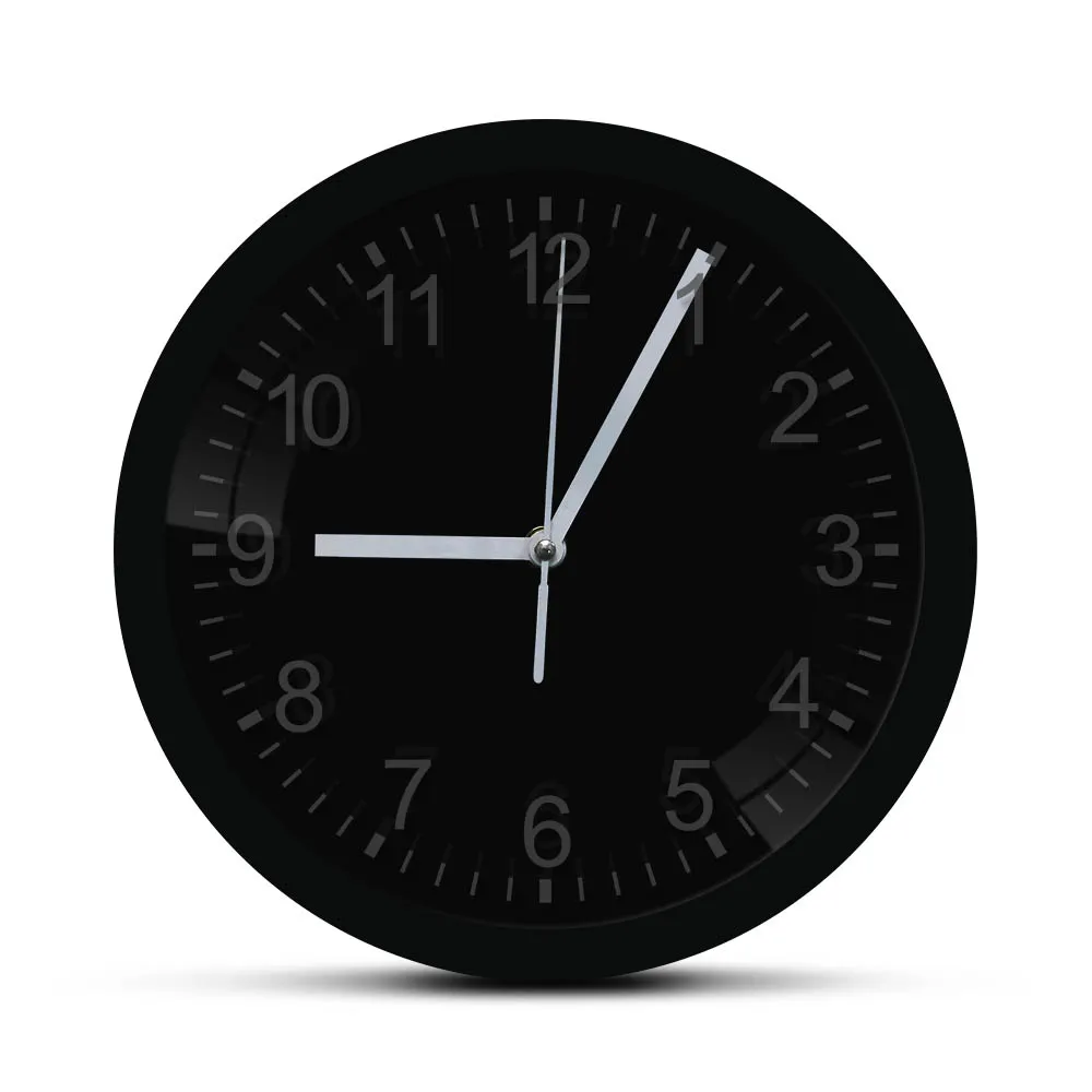 Настенные часы со светодиодной подсветильник кой в современном дизайне