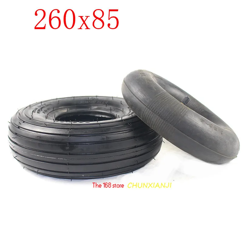 Шины 260x85 (10 &quotx 3&quot 3 00 4) для скутера ATV и шины Go Kart с внутренней трубкой комплект