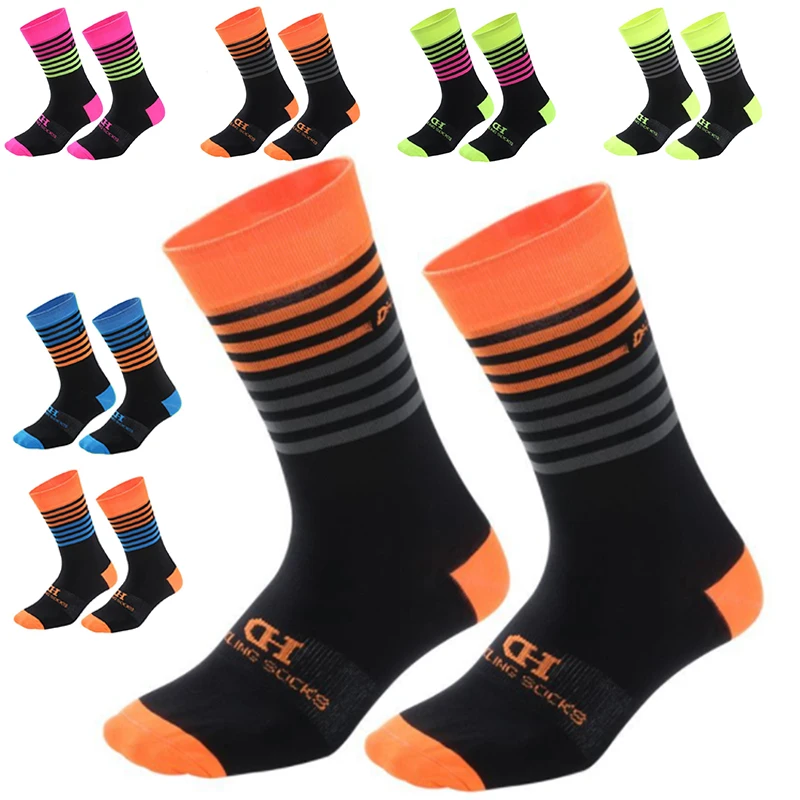 

Cycling Socks Outdoor Sports Men Women Comfortable Soft Breathable Anti Slip Running Climbing Fishing Racing Riding Socks