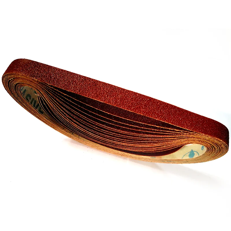 

25 PCS 13*458MM Aluminum Oxide Abrasive Sanding Belts Sandpaper 80 to 600 Grits for Polishing Grinding Abrasive Tools