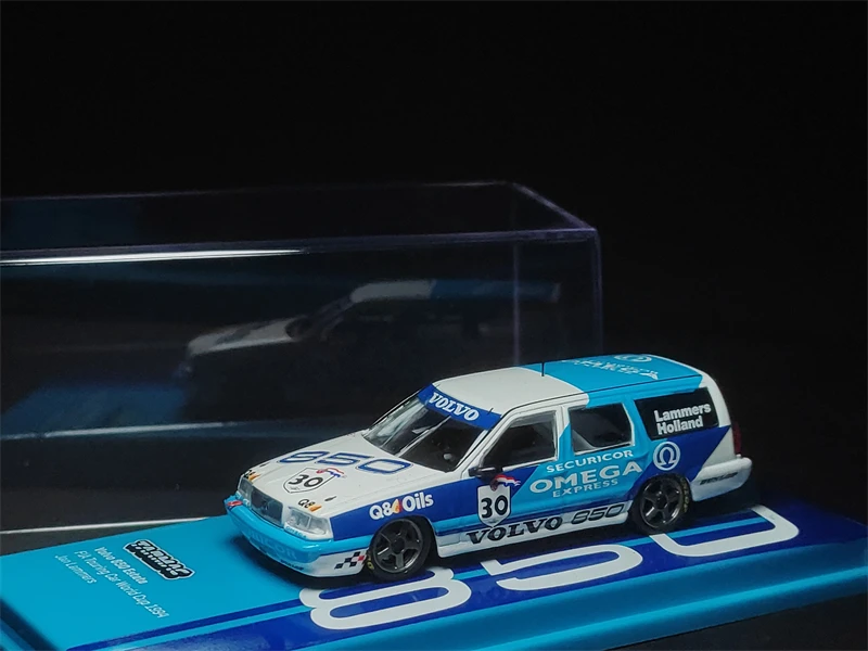 

Tarmac Works 1/64 Volvo 850 Estate FIA Touring Car World Cup 1994 DieCast Model Car Collection Limited Edition
