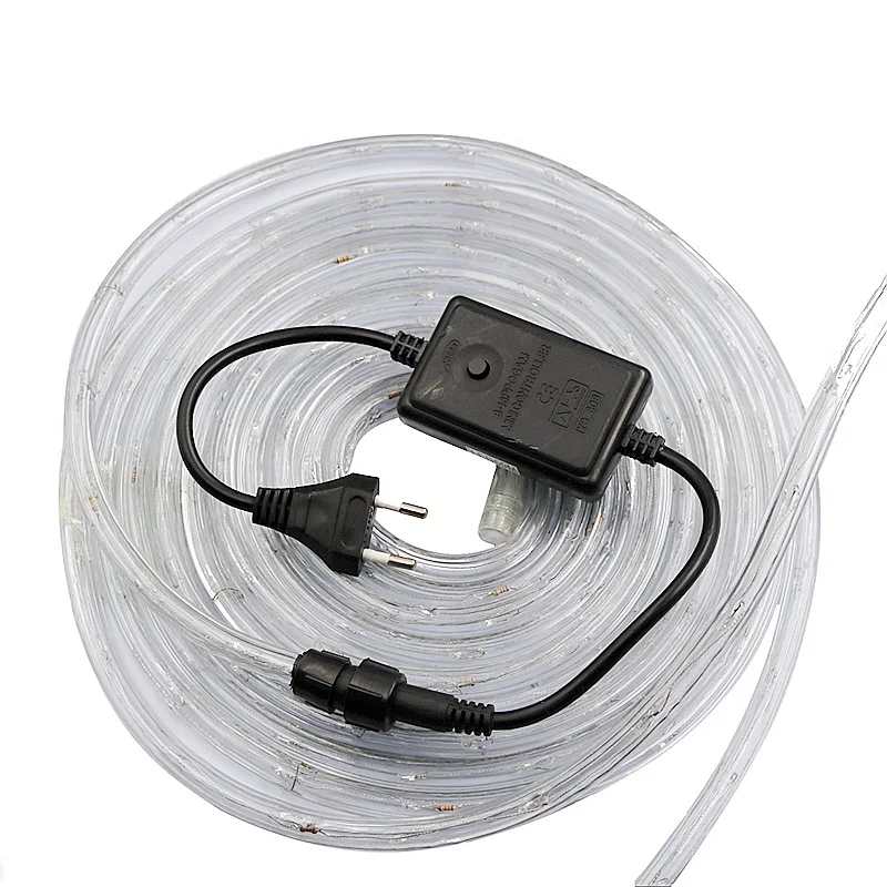 AC 110V 220V IP67 водонепроницаемая светодиодная лента RGB Радужная трубка Праздничная