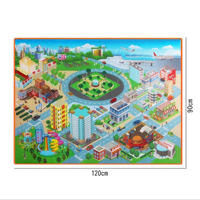 

Baby Kids Play Mat Floor Mat Child Activity Soft Toy Gym Crawl ping Blanket
