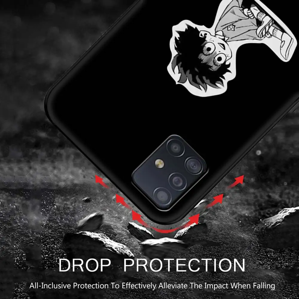 

my hero Academia Anime Phone Case for Samsung Galaxy A51 A71 A21S A12 A11 A31 A52 A41 A32 5G A72 A02S Silicon Back Cover