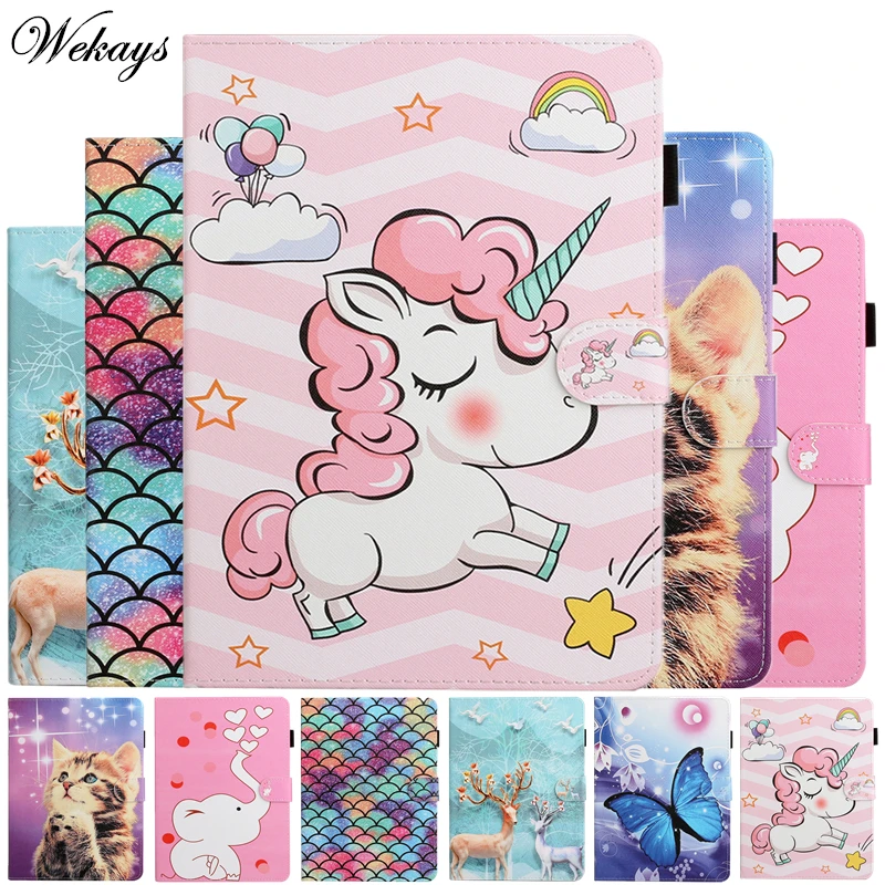 

7.0 inch Universal Cartoon Tablet Cover Case For Samsung HP Xiaomi Lenovo Asus Huawei 6.8 7.0 7.5 inch Leather Stand Cover Cases