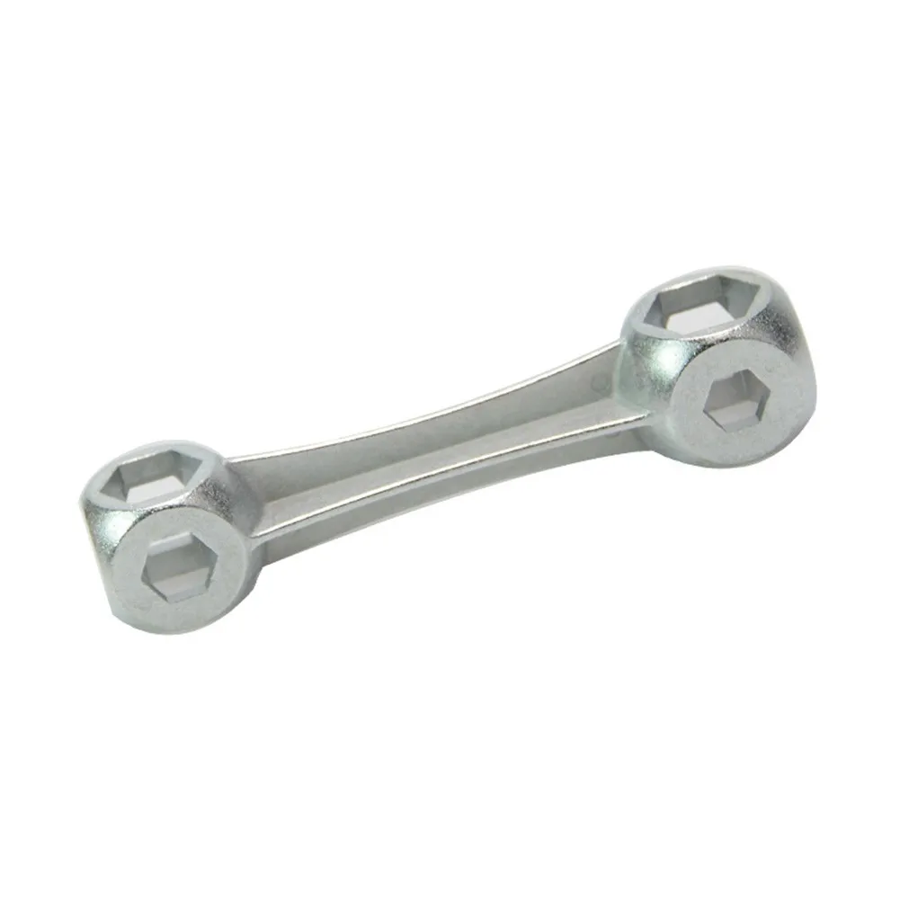 

10 In 1 Bicycle Hexagon Bone Wrench 6-15mm Mini Portable MTB Bike Torque Wrench Spanner Cycling Traditional Dumbell Repair Tools