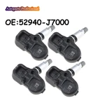 Датчик контроля давления в шинах, TPMS 52940-J7000, 52940J7000, 2019, 2020, 2021, 2022, 4 шт.