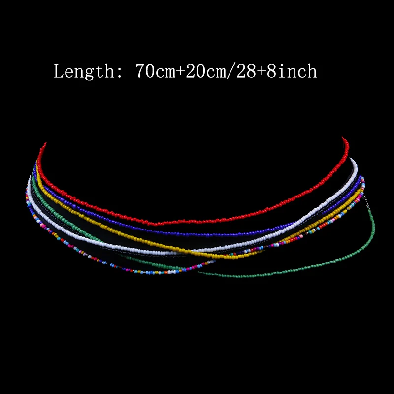 Новый красочный бисер StoneFans цепочка на талию ювелирные изделия для женщин