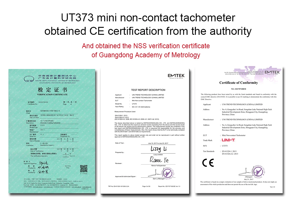 UNI-T UT373 Мини цифровой лазерный тахометр Бесконтактный тахометр диапазон оборотов 10-99999 ОБ/мин Тахометр одометр км/ч подсветка