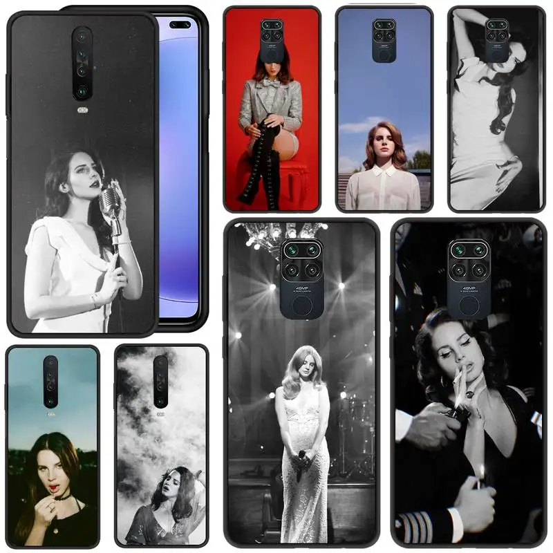 

Fashion pretty Lana Del Rey Phone Case For Redmi 5 6 Plus K 7 8 9 20 30 X A Pro Note 4 5 6 7 8 9 S X A Phone Cover Coque
